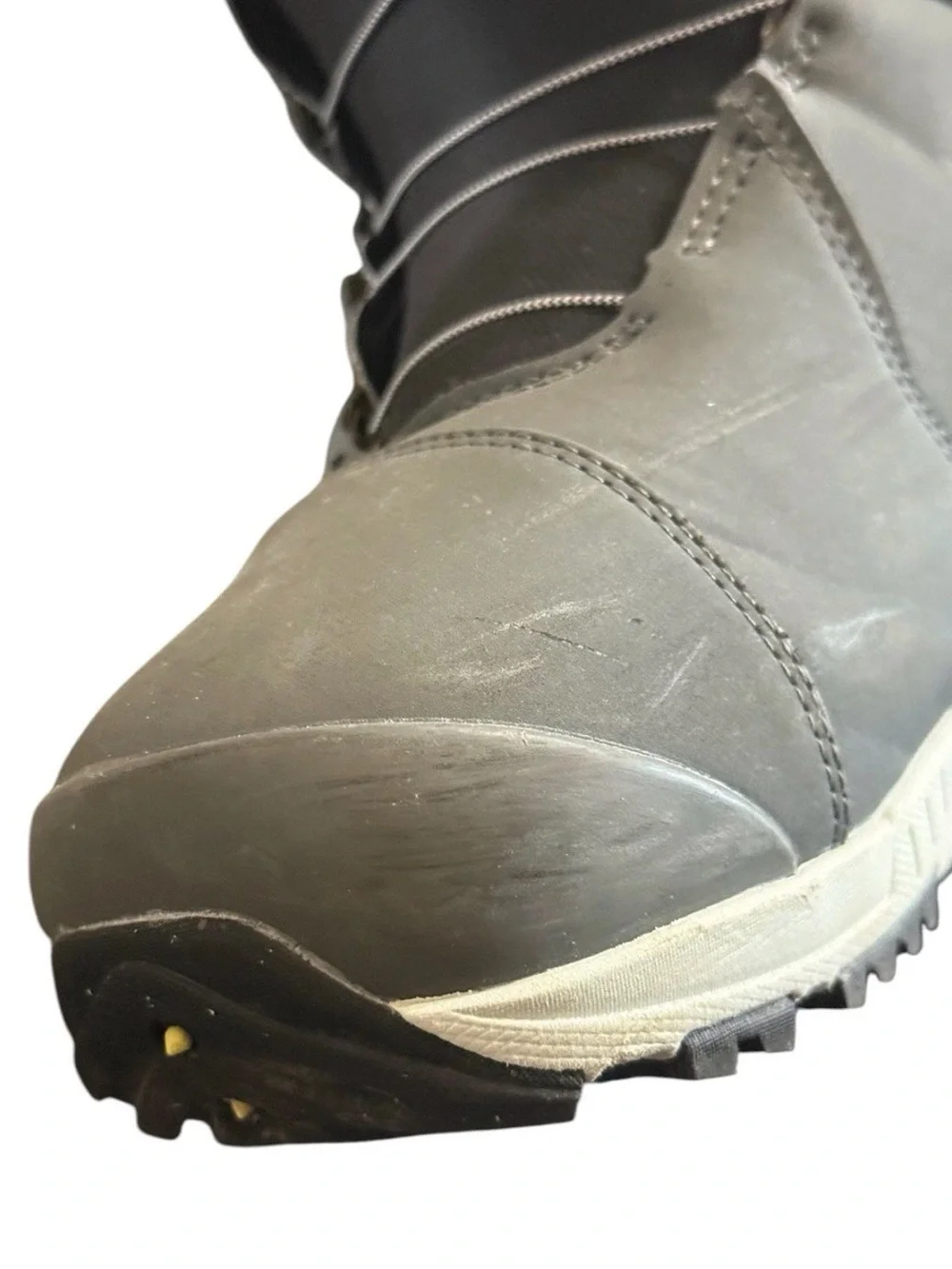 Burtons Photon BOA Imprint 3 Snowboard Boots Gray Black Size 7.5 Mens